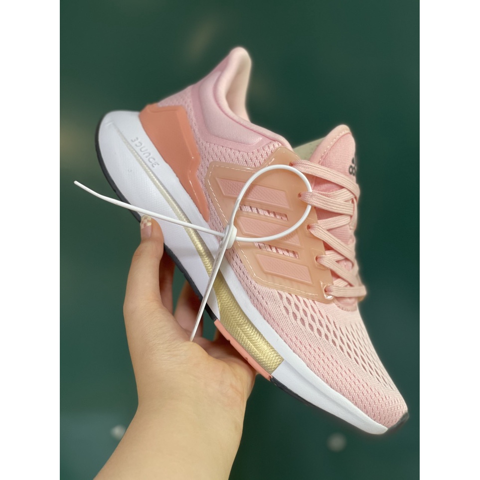 Giày adidas RUNNING Nữ Giày Chạy Bộ EQ21 Màu HỒNG (Hàng loại 1) Giày Thể Thao Chạy Bộ - Đi Chơi - Đi Làm - Full Box ️⛸️