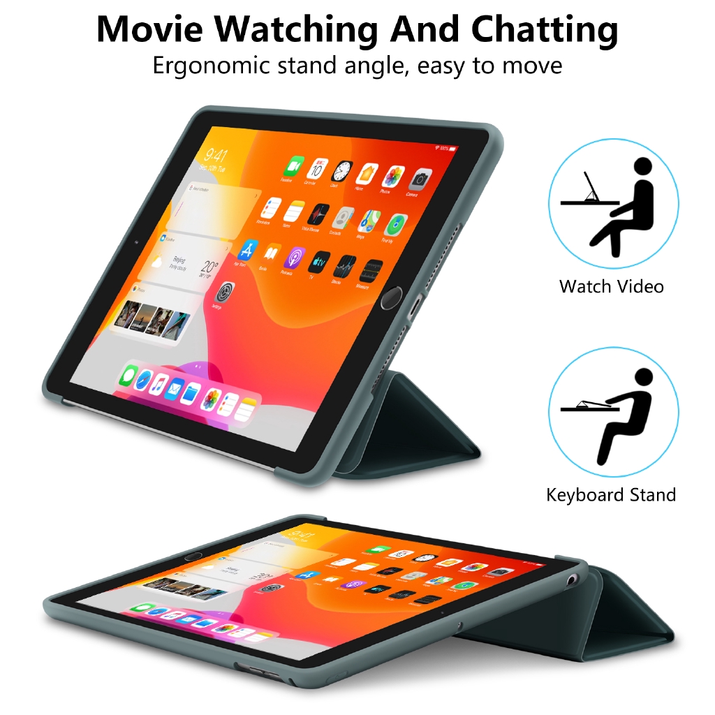 Bao da GOOJODOQ cho iPad Air 2 Air 1 10.2 2019 / Pro 11 2020 / Air 3 10.5 / 9.7 2018 / Funda thế hệ 6/7 / Ipad 2 3 4 | BigBuy360 - bigbuy360.vn