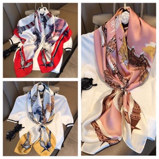 Khăn vuông quấn cổ. Size 90x90 (khăn quấn yếm, áo được)