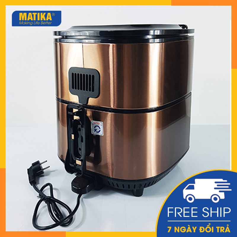 Nồi Chiên Không Dầu MATIKA 6.5L 1800W MTK-9365