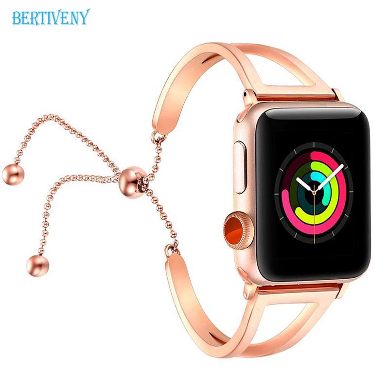 Vòng tay đeo đồng hồ điều chỉnh được bằng thép không gỉ cho Apple Watch Ultra 49mm Series 8/7/6/se/5/4/3/2/1 (41mm/45mm/38mm/42mm/40mm/44mm)