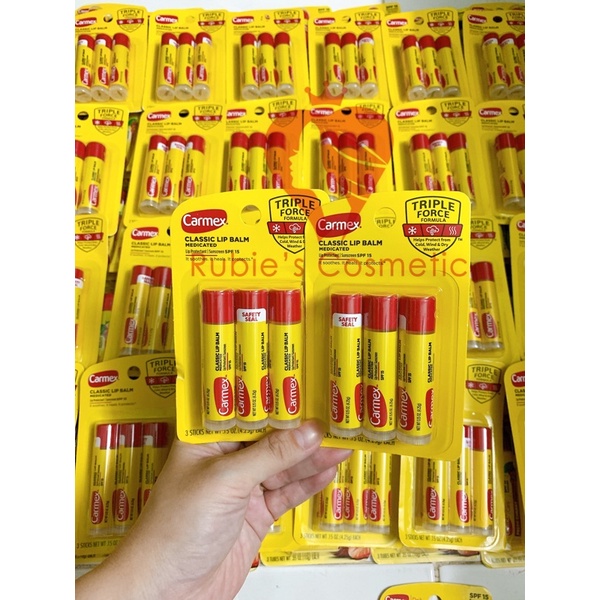 Son dưỡng Carmex Mỹ - Làm mịn, mềm, môi