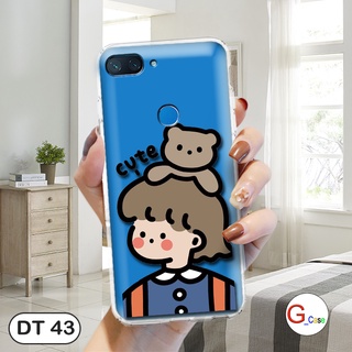 Ốp lưng dẻo XIAOMI MI 8 LITE  - in hình