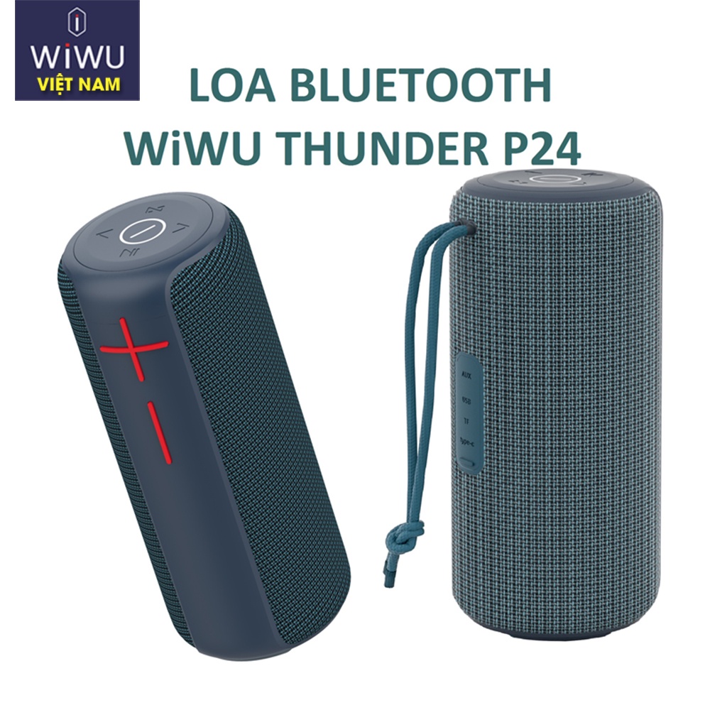 Loa WIWU Thunder P24 Loa Không Dây Cầm Tayh - Hàng Chính Hãng