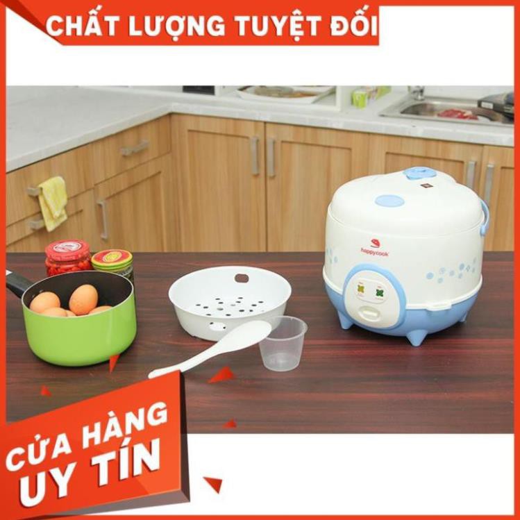 Nồi cơm điện Happycook 1.2 lít HC-120-Xanh