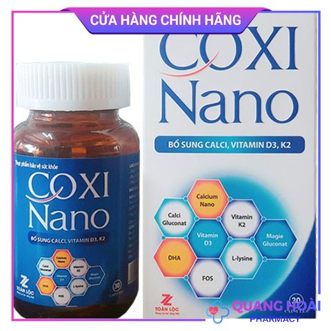 Coxi Nano bổ sung Canxi cho cơ thể