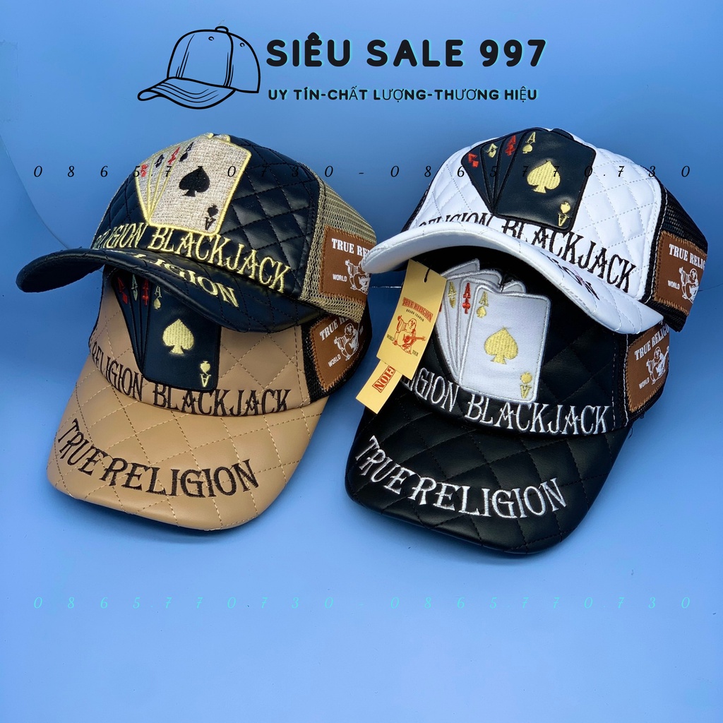 MŨ LƯỠI TRAI SIÊU PHẨM CAO CẤP LÁ BÀI FULL TEM FULL MÁC HIỆU ÔNG ĐỊA THỜI TRANG 4 MÀU SIÊU NGẦU