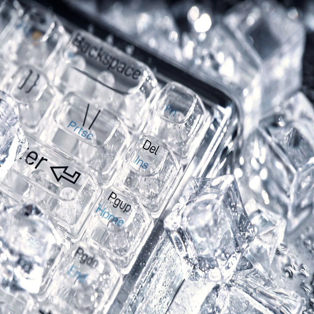Bàn Phím Cơ Bluetooth Lofree Transparent Trong Suốt