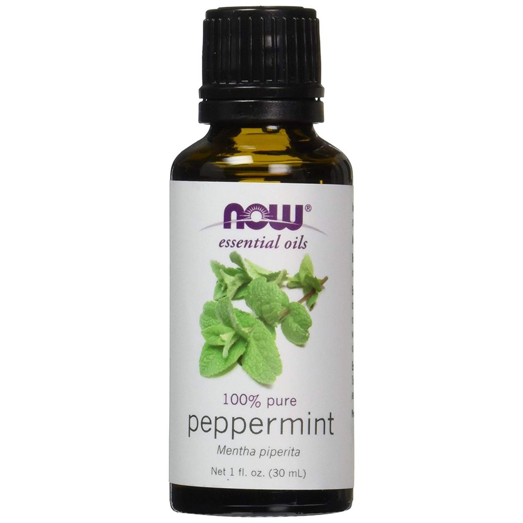 Tinh Dầu Bạc Hà_ NOW Solutions Peppermint Essential Oil, 1-Ounce