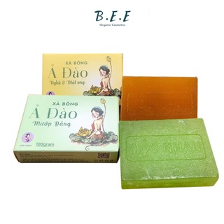 Xà Bông Nghệ - Xà Bông Mướp Đắng - Xà bông Ả ĐÀO Natural - Xà bông tắm sinh dược Từ Thiên Nhiên