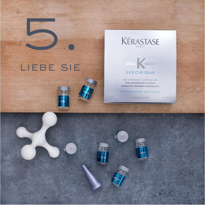 Huyết thanh da đầu nhạy cảm Kerastase Specifique Cure Apaisante Intense Treatment 12X6ML