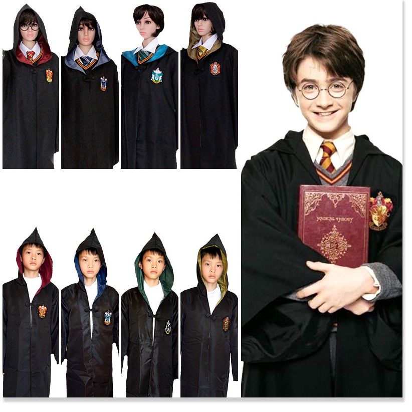 Áo choàng ma thuật Halloween Harry Potter