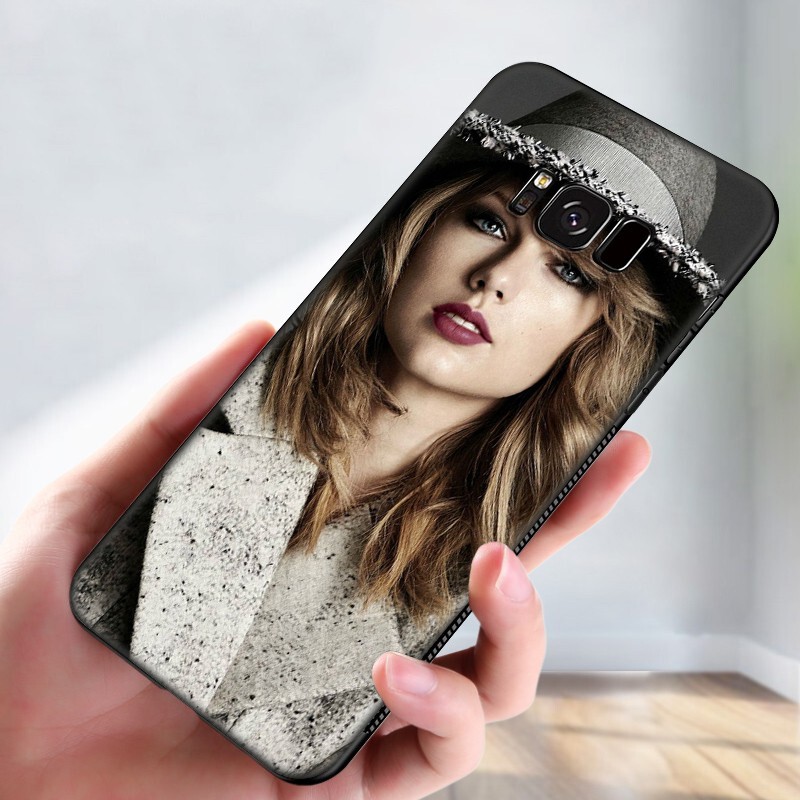 Samsung Galaxy S10 S9 S8 Plus S6 S7 Edge S10+ S9+ S8+ Casing Soft Case 87SF taylor swift Singer mobile phone case