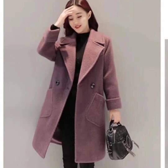 Áo Dạ Dáng Dài. Hàng Quảng Châu Cao Cấp | Shopee Việt Nam