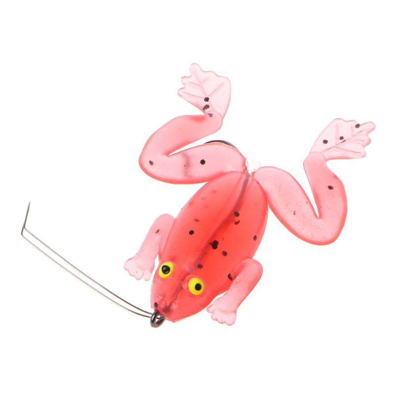 Mồi Câu Cá Giả Bằng Cao Su Mềm Hình Ếch Dễ Thương