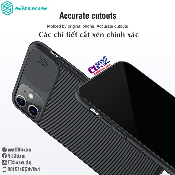 ỐP LƯNG IPHONE 11 NILLKIN CAMSHIELD CHÍNH HÃNG