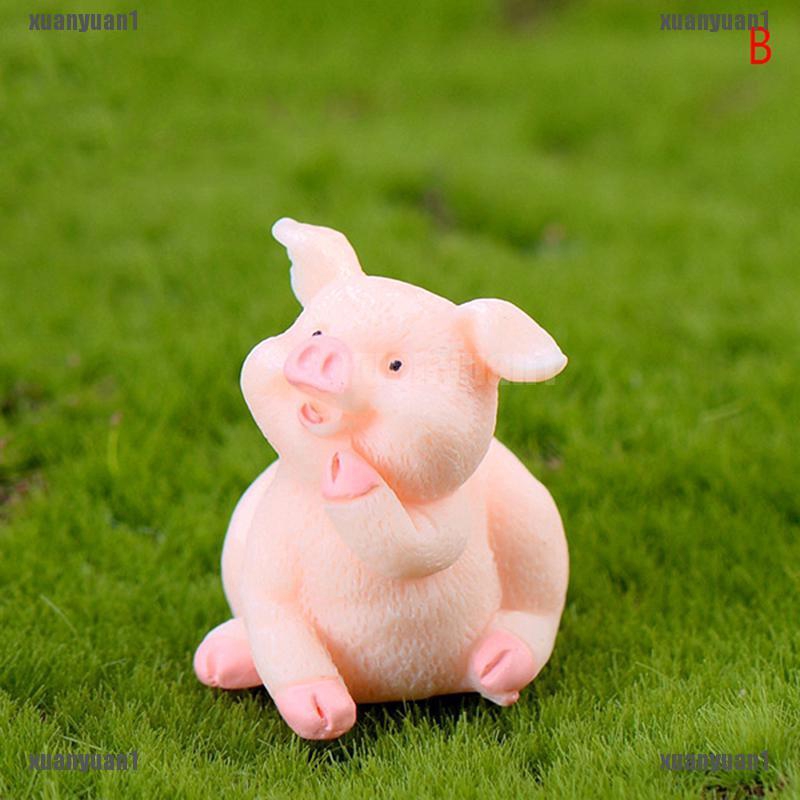 Mô Hình Chú Heo Hoàng Đạo Mini Trang Trí Sân Vườn