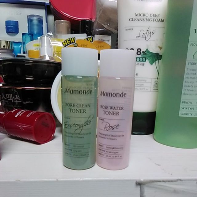 Nước hoa hồng Mamonde 25ml