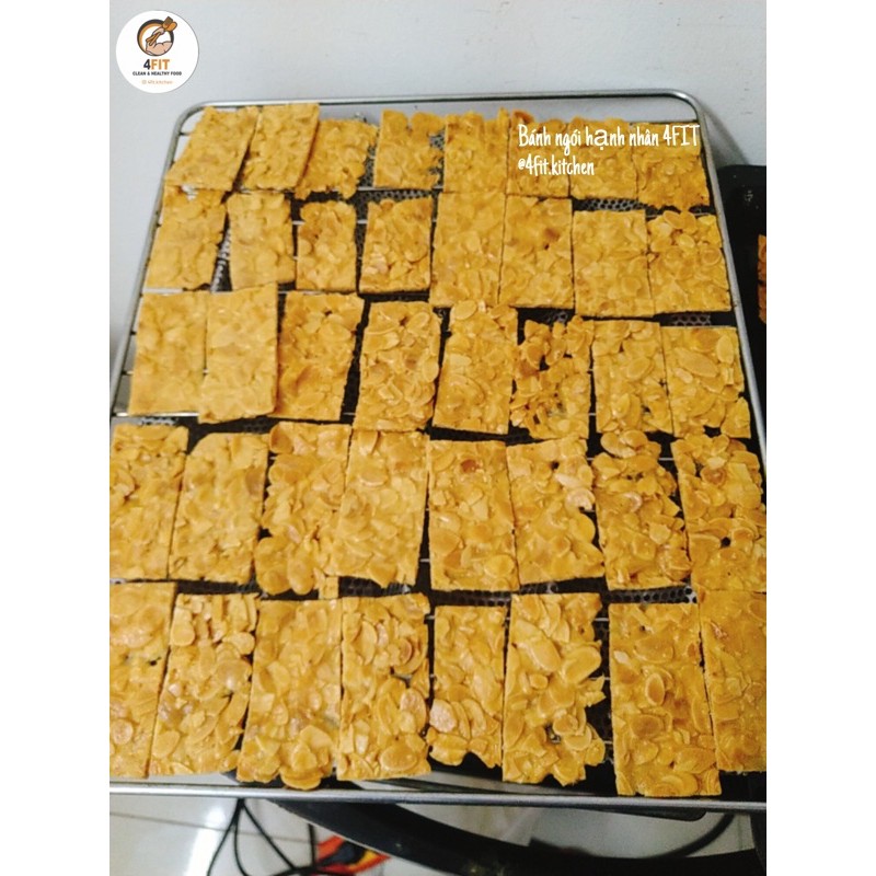 Bánh keto, Bánh ngói hạnh nhân 4FIT ăn kiêng, keto, giảm cân, eatclean | BigBuy360 - bigbuy360.vn