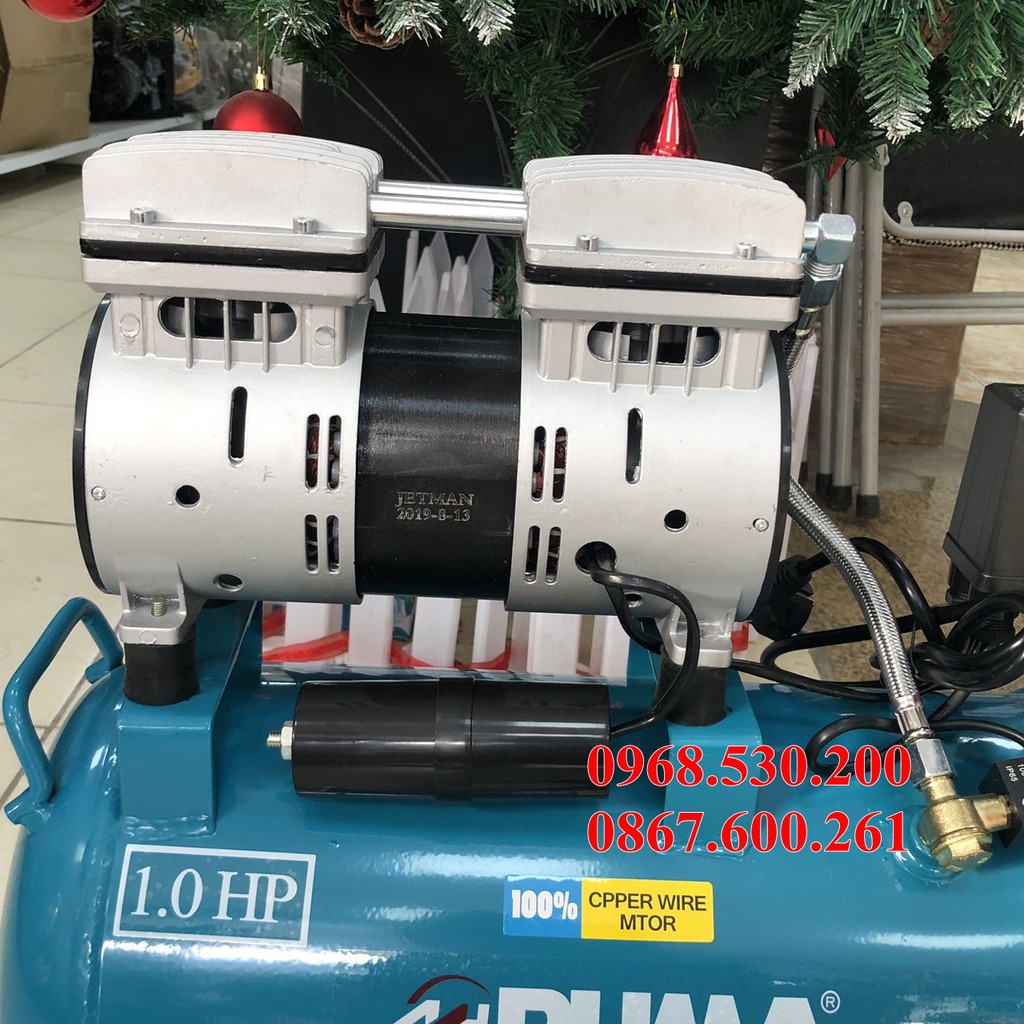 Máy nén khí Puma 30 lít  motor dây đồng êm không gây tiếng ồn  người bạn đồng hành tiệm rửa xe và hộ gia đình