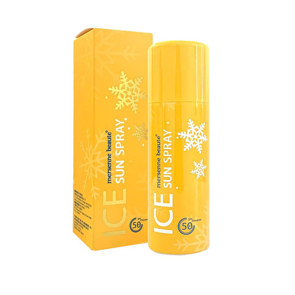 Xịt Chống Nắng Mersenne Beaute Ice Sun Spray SPF50 PA+++100 ml