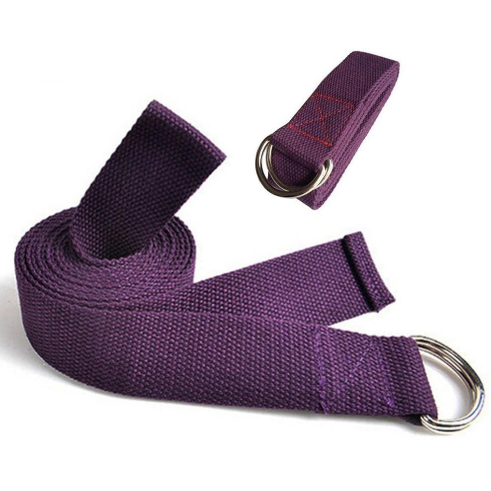 Thảm Tập Yoga Dây Tập Yoga Cotton S3DTYG01 Loại Tốt Giá Rẻ 1m8 x3,8cm Mềm Mại Thoải Mái Không Cấn Tay [ẢNH CHỤP THẬT]