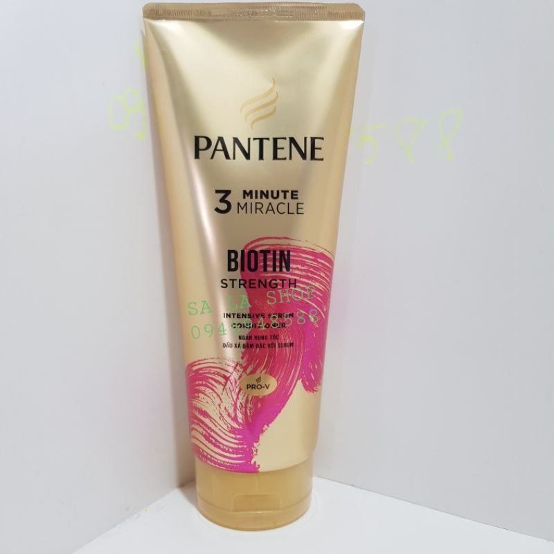 DẦU XẢ ĐẬM ĐẶC PANTENE NHĂN RỤNG TÓC CHAI 300 ML