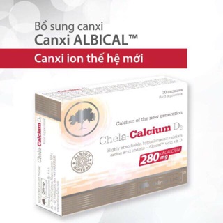 Canxi Ba Lan Chela-Calcium D3