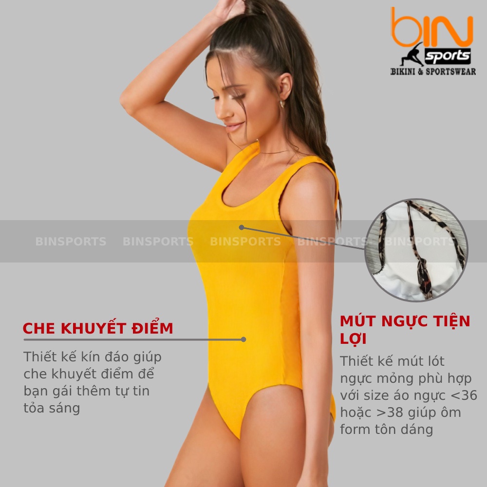 Bikini Nữ Một Mảnh Liền Thân Freesize Bin Sports BHV125