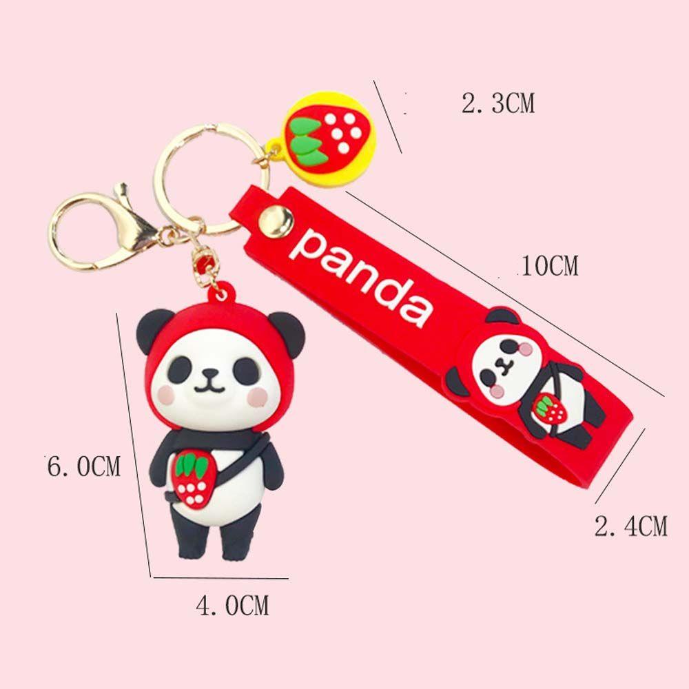 Móc Khóa Hình Gấu Trúc Dễ Thương