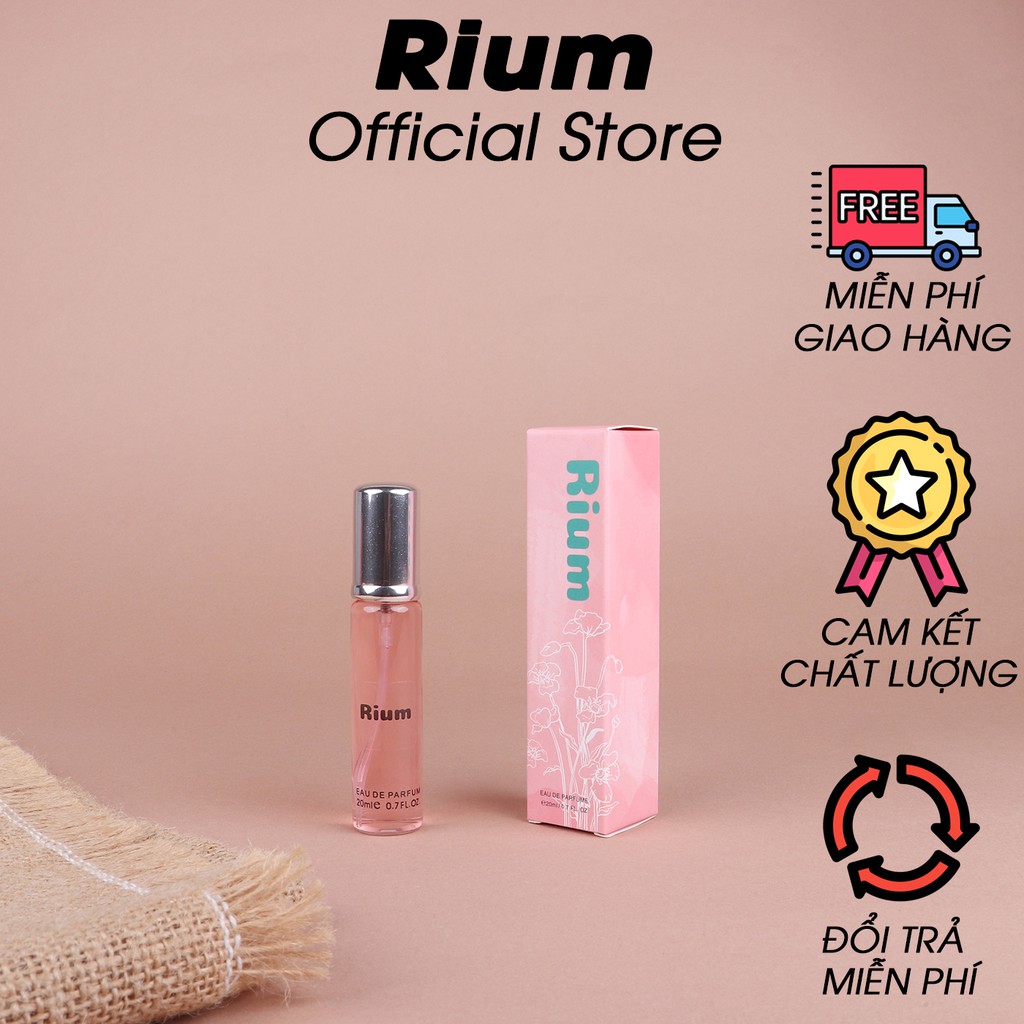 Nước hoa nữ Rium Tropic lưu hương 12 tiếng và mùi thơm quyến rũ 20ml cao cấp RU05 – Nước hoa nam 20ml Hương thơm nước h