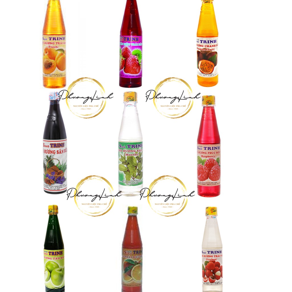 SiRo Trinh Thể Tích 600ml Nhiều vị