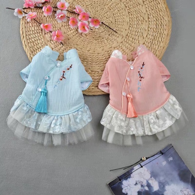 MINH PHỤC - ÁO VÁY PHONG CÁCH CỔ TRANG THỜI NHÀ MINH DÀNH CHO THÚ CƯNG