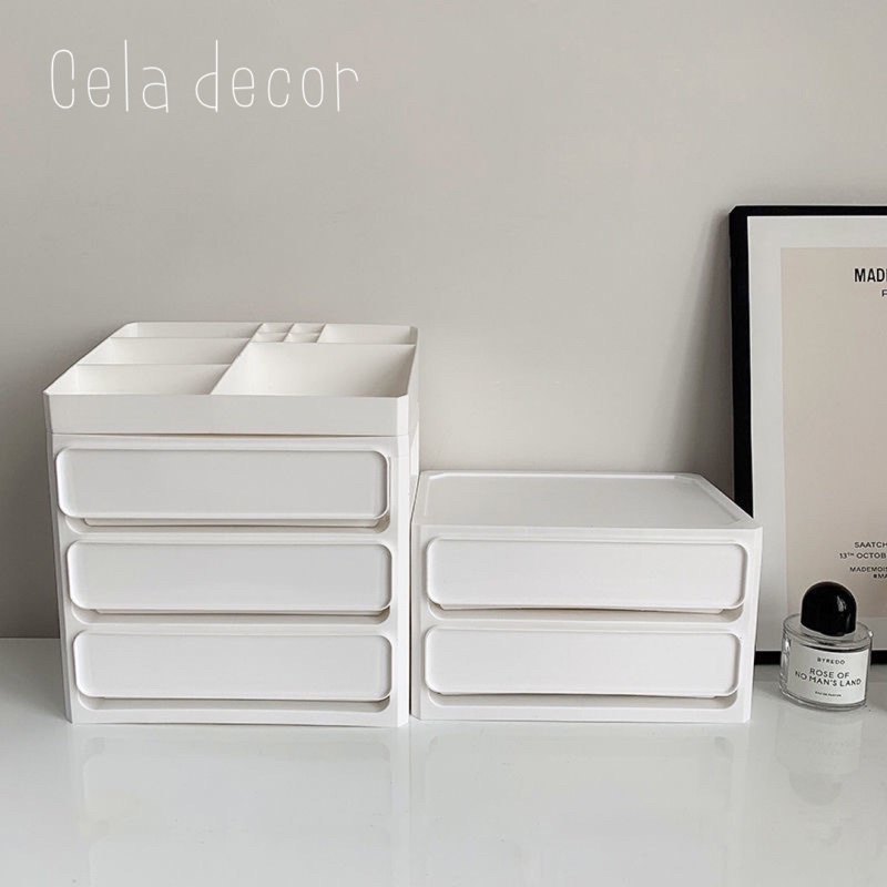 Tủ Nhựa Ngăn Kéo Đựng Mỹ Phẩm Đồ Dùng Học Tập Cao Cấp | Cela.decor