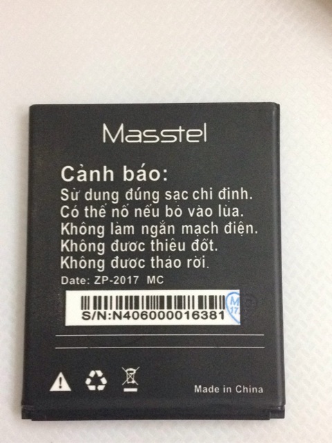 Pin masstel N406 chính hãng