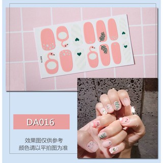 Decal dán móng hoạt hình dễ thương