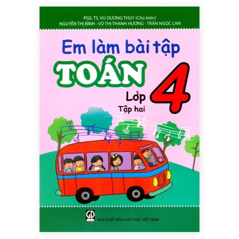 Sách - Em Làm Bài Tập Toán Lớp 4 (Tập 2)