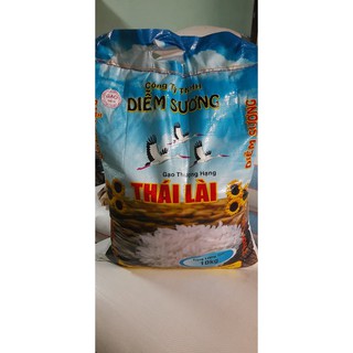 Gạo thơm thái lài 10kg dẻo vừa