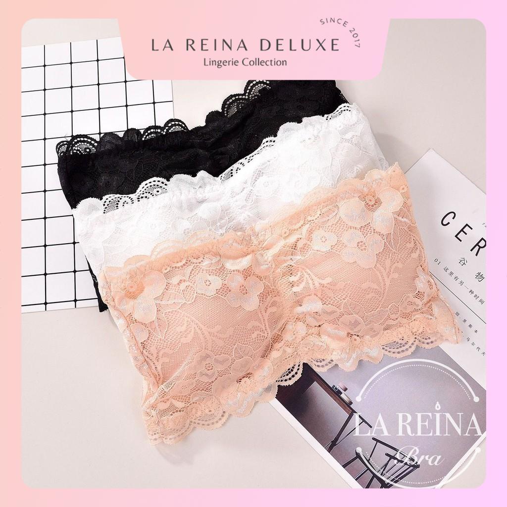 Áo quây nữ ⭐️FREE SHIP⭐️ Áo bra quây ren Thái hoa không dây,đệm mỏng chống tụt | BigBuy360 - bigbuy360.vn