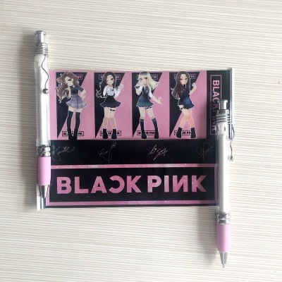 Bút bi Blackpink bút bi kéo ra hình Black pink dành cho fan hâm mộ