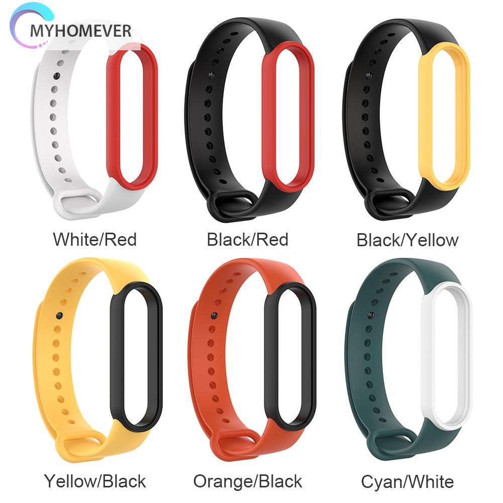 Dây Đeo Silicon Thay Thế Cho Đồng Hồ Thông Minh Xiaomi Mi Band 5 5 Nfc