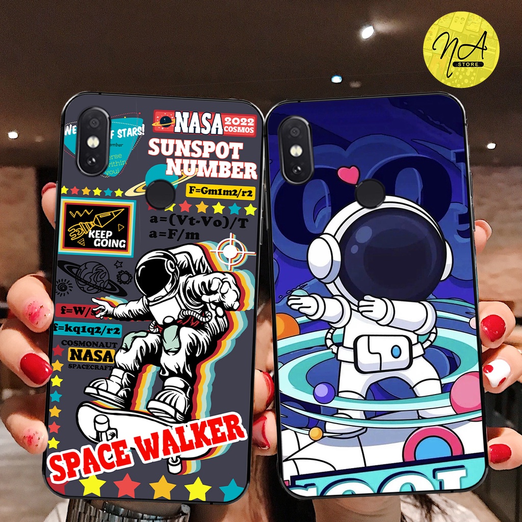Ốp lưng điện thoại Xiaomi Mi 8 - Mi 8 Se - Mi 8 Lite - nhiều mẫu phi hành gia vũ trụ cute / ốp xiaomi mi 8se............