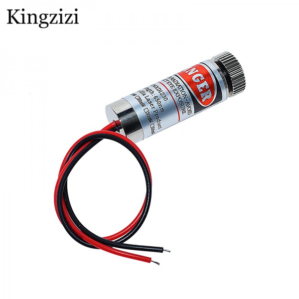 Mô Đun laser Điểm Đỏ 5MW 650Nm Đầu 5V Có Thể Điều Chỉnh