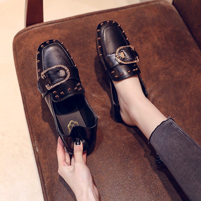 Giày Đế Bằng Nữ Ulzzang Thời Trang Giày Lười 8241507 | BigBuy360 - bigbuy360.vn