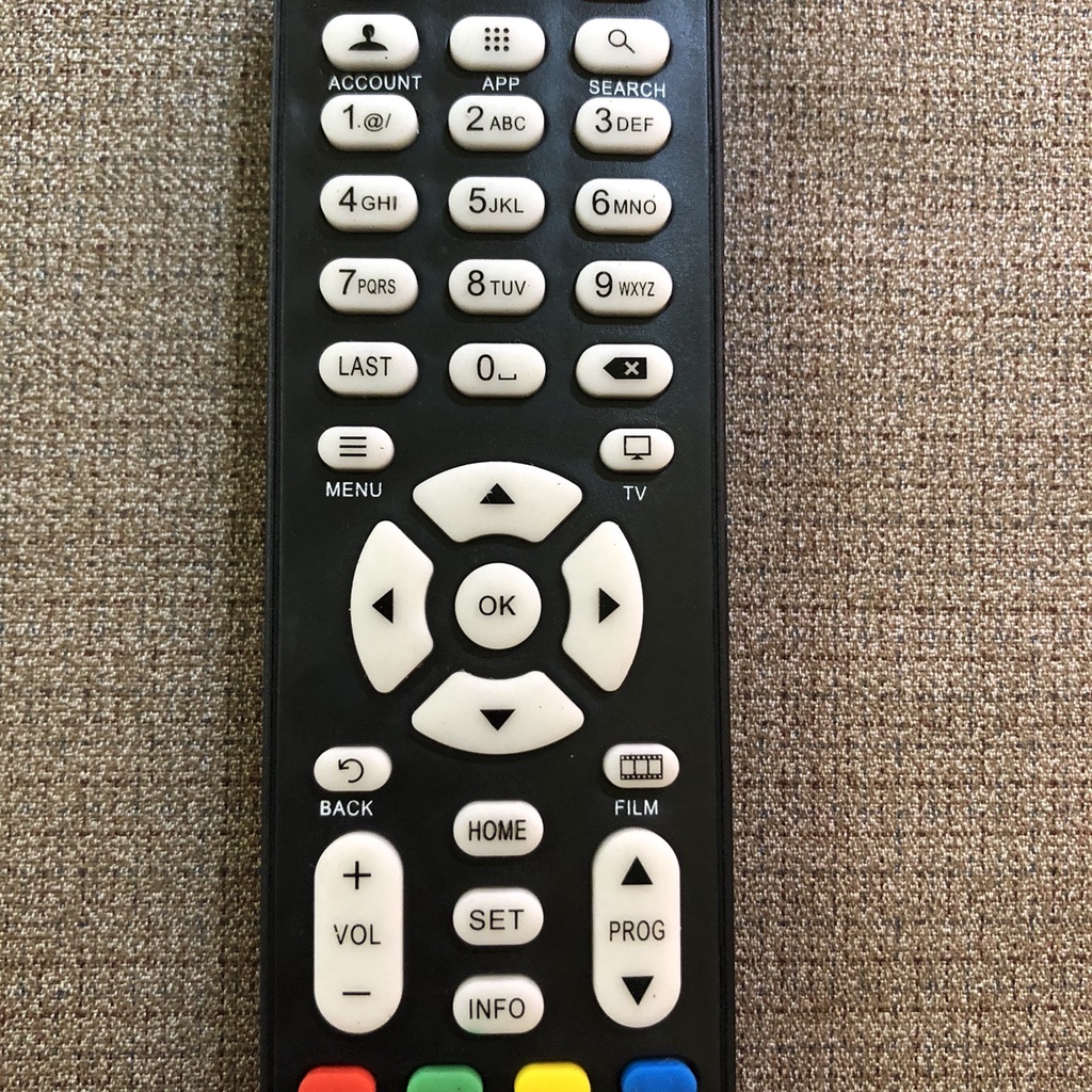 Điều khiển đầu thu FPT Play Box chính hãng có chức năng tìm kiếm - Remote điều khiển FPT  Play Box 2017 - Chính hãng