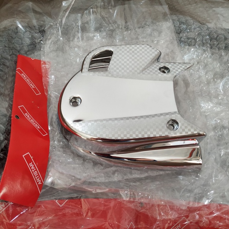 Ốp Lốc Máy, Lóc Nồi Nhỏ Honda SH Mode 2013, 2014, 2015, 2016, 2017, 2018, 2019 Crom, Chrome