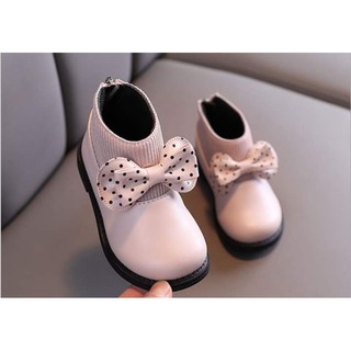 boot nơ cổ chun cho bé gái