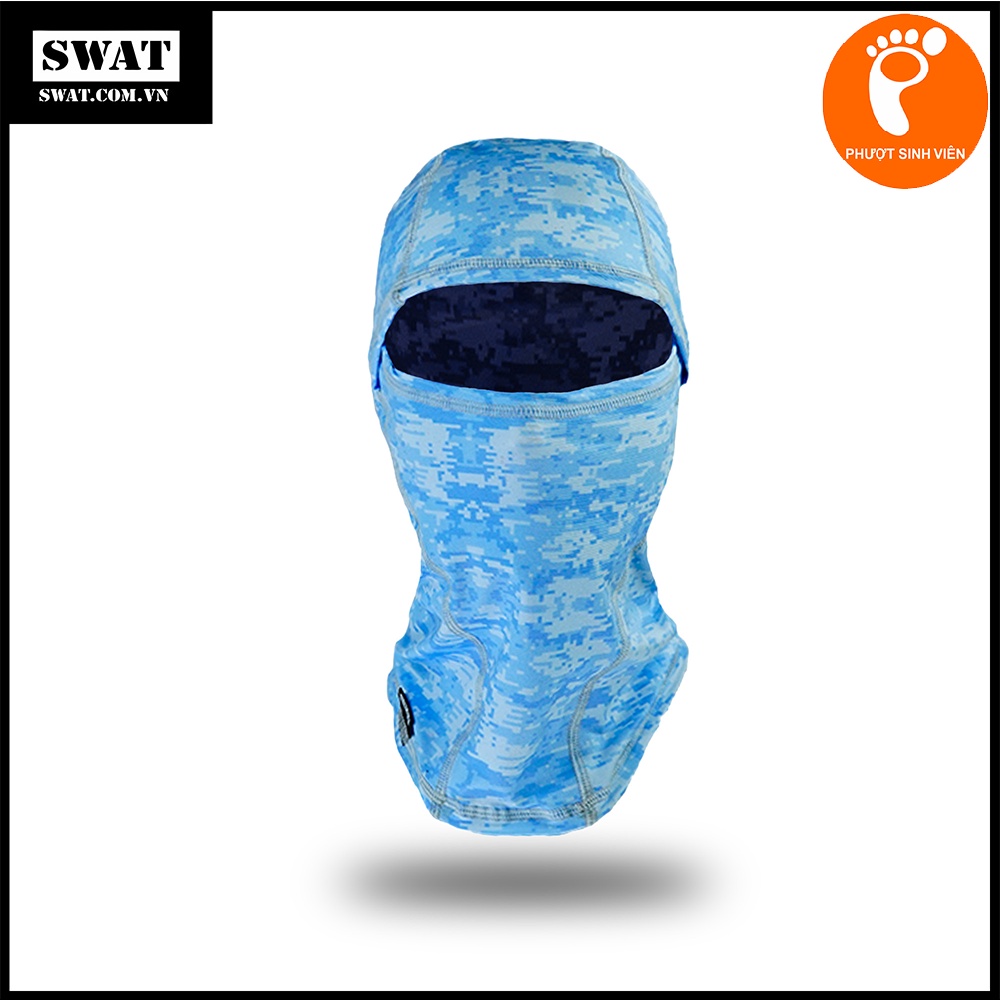 Khăn Trùm Đầu Ninja Đi Phượt Swat 3in1 Camo Mẫu Mới Cao Cấp Chống Nắng, Chống Bụi Hiệu Quả - NHIỀU MÀU