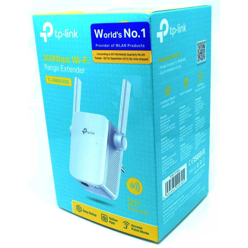 Thiết Bị Mở Rộng Wifi Tp-Link 300mbps Gen.2 - Tl-Wa855Re | BigBuy360 - bigbuy360.vn