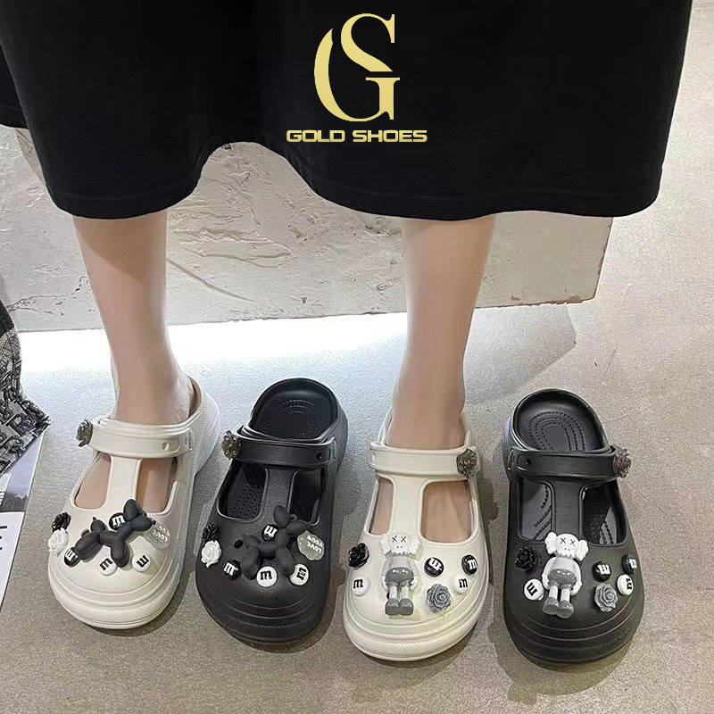 Dép Sandal nữ Tăng Chiều Cao 6cm 🎁 Tặng Kèm 🎁 full bộ stiker MSP : Sục hở 2616